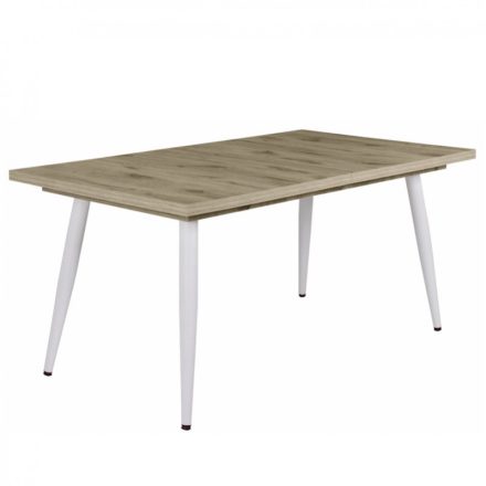 Fa étkezőasztal fehér lábbal Viking tölgy T28815-2-7000
