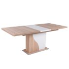 Fa étkezőasztal Artisan tölgy-Matt sötétszürke T28816-2-7001