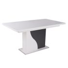 Fa étkezőasztal Artisan tölgy-Matt sötétszürke T28816-2-7001