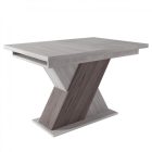 Fa étkezőasztal 120+40x80 Katthult-Sötét katthult T28817-2-7006