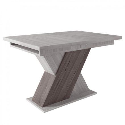 Fa étkezőasztal 120+40x80 Katthult-Sötét katthult T28817-2-7006