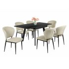 Étkezőasztal Sötétszürke T28819-2-7014