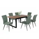 Fa étkezőasztal Sötét tölgy T28824-2-7040