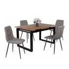 Fa étkezőasztal Sötét tölgy T28824-2-7040