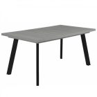 Fa étkezőasztal fekete lábbal Katthult T28825-2-7046