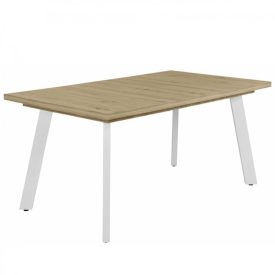   Fa étkezőasztal fehér lábbal Artisan tölgy T28826-2-7052