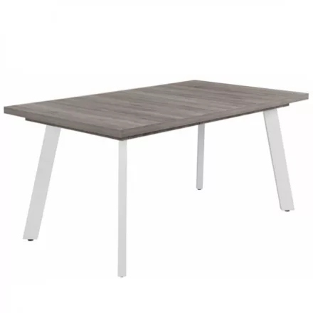 Fa étkezőasztal fehér lábbal San remo tölgy T28826-2-7059