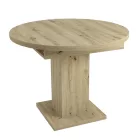 MA-DM Fa étkezőasztal Artisan tölgy