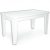 Fa étkezőasztal Fehér T28833-2-7077