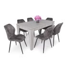 PE-DM Fa étkezőasztal Artisan tölgy