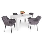 PE-DM Fa étkezőasztal San remo tölgy