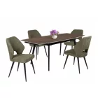 RE-DM Étkezőasztal Bézs kő