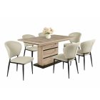 SY-DM Fa étkezőasztal Sonoma tölgy