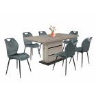 SY-DM Fa étkezőasztal San remo tölgy