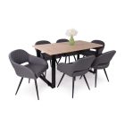 ZO-DM Fa étkezőasztal Artisan tölgy