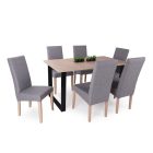 ZO-DM Fa étkezőasztal Artisan tölgy