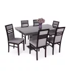 MFL-DM Fa étkezőasztal Antracit