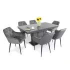 MFL-DM Fa étkezőasztal Antracit