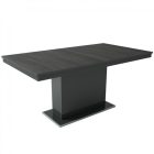 MFLP-DM Üveg étkezőasztal Magasfényű antracit - Canterbury