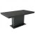 MFLP-DM Üveg étkezőasztal Magasfényű antracit - Canterbury