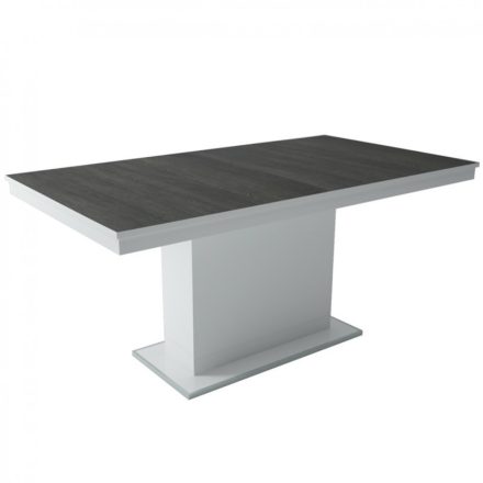 MFLP-DM Üveg étkezőasztal Magasfényű fehér - Canterbury