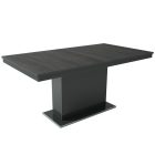 MFLP-DM Üveg étkezőasztal Magasfényű fehér - Fehér márvány