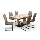 Fémvázas étkezőszék Barna T28860-2-7158