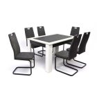 Fémvázas étkezőszék Barna T28860-2-7158