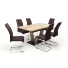 Fémvázas étkezőszék Barna T28861-2-7163