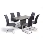 Fémvázas étkezőszék Szürke T28861-2-7165