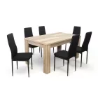 Fémvázas étkezőszék Barna T28862-2-7168