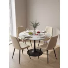 Asztalláb Fekete T28900-2-7281