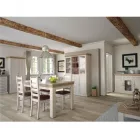 Fa asztallapos étkezőasztal T5151