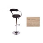 Bárasztal két székkel Sonoma tölgy fekete T7716-2-4395