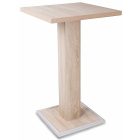 Bárasztal két székkel Sonoma tölgy fekete T7716-2-4395