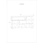 Veg-906 hosszú komód