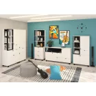 Veg-731 fehér könyvespolc