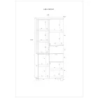 Veg-738 fa könyvespolc