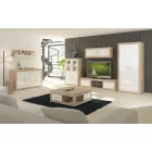 Ver-911 magasfényű fehér komód