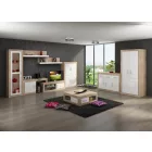 Ver-914 fehér magasfényű komód