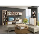 Ver-917 magasfényű fehér komód