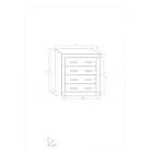 Ver-921 komód sonoma tölgy