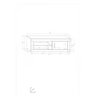 Ver-038 TV asztal