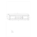 Ver-039 TV állvány 180 cm