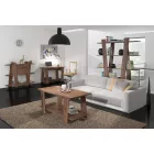 Via-822 tölgy könyvespolc