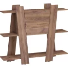 Via-822 tölgy könyvespolc