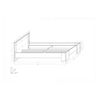 Vik-116 franciaágy 160x200