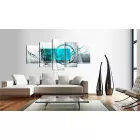 Akrilüveg kép - Turquoise Expression [Glass]
