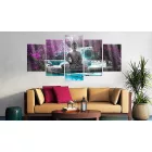 Akrilüveg kép - Waterfall and Buddha [Glass]