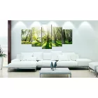 Akrilüveg kép - Green Glade [Glass]